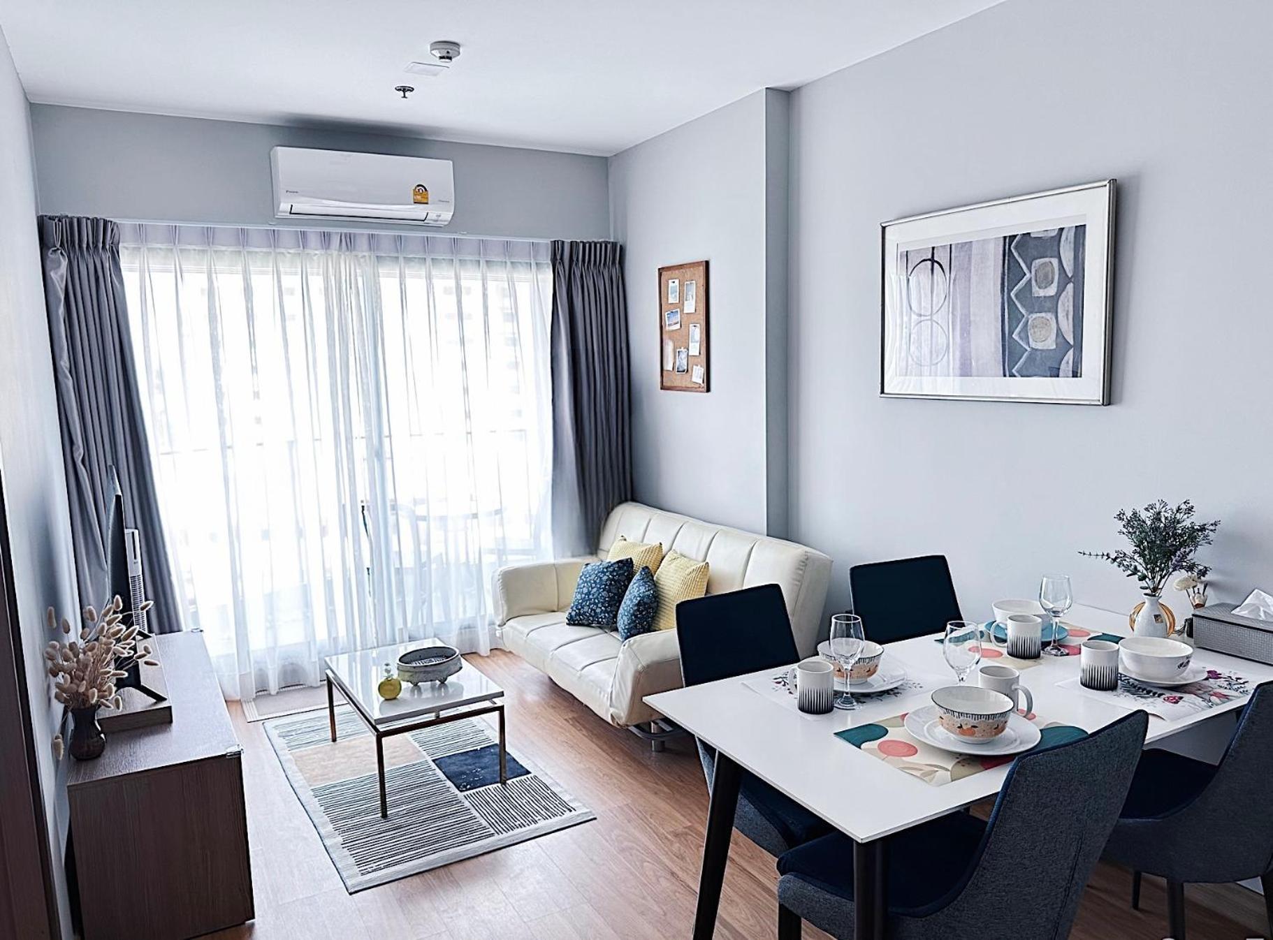 अपार्टमेंट New & Cozy 2 Bedroom @ The Astra Sky River Chiang Mai